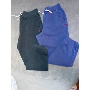 Polo Ralph Lauren Boys Jogger Sweatpants Bundle Size Large 14-16 Play Condition